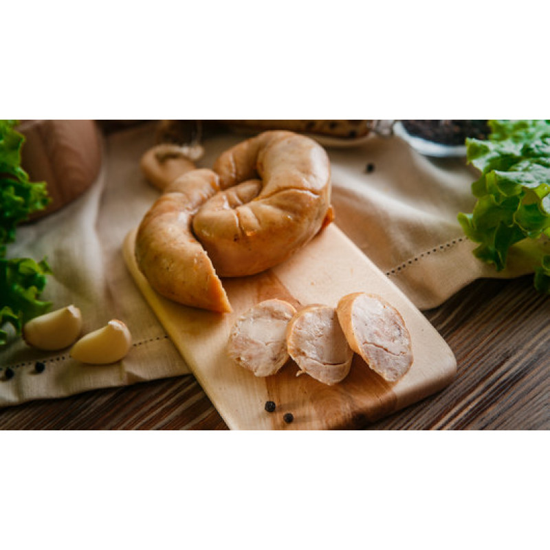 Колбаса куриная жареная