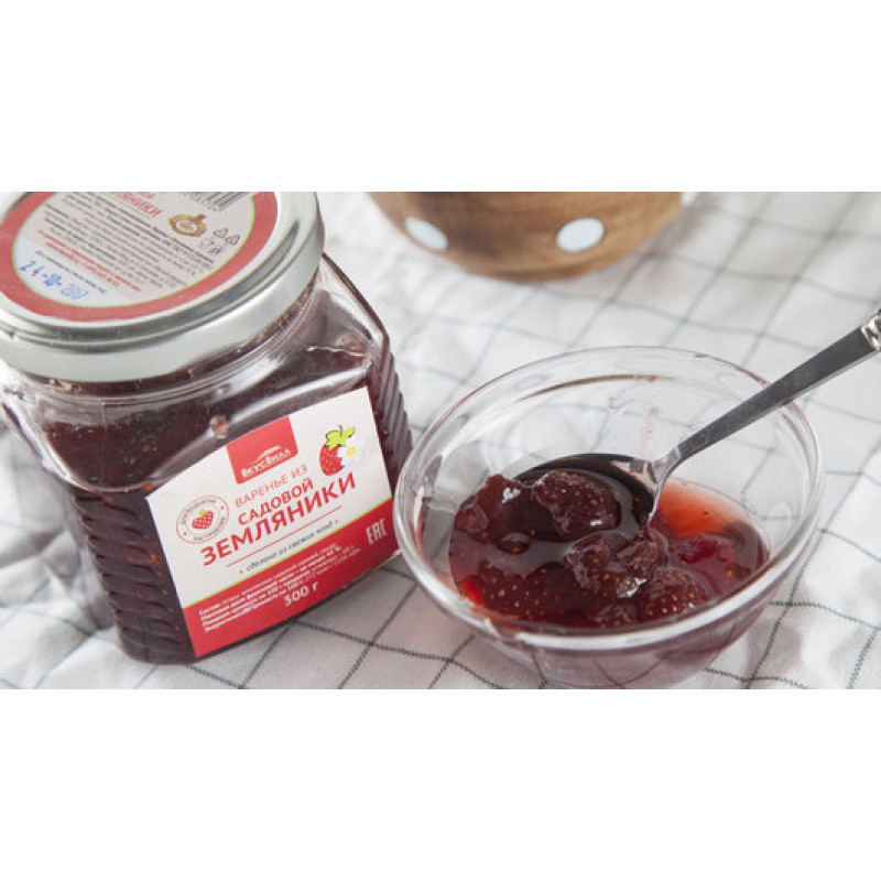 Варенье из садовой земляники
