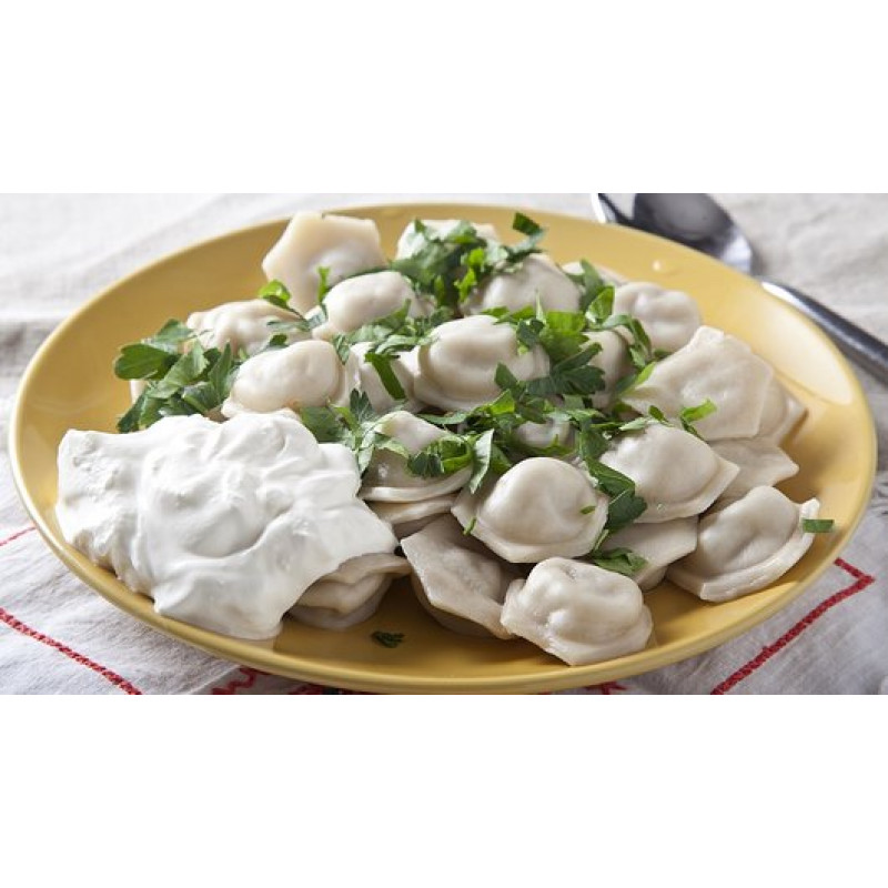 Пельмени с говядиной и свининой