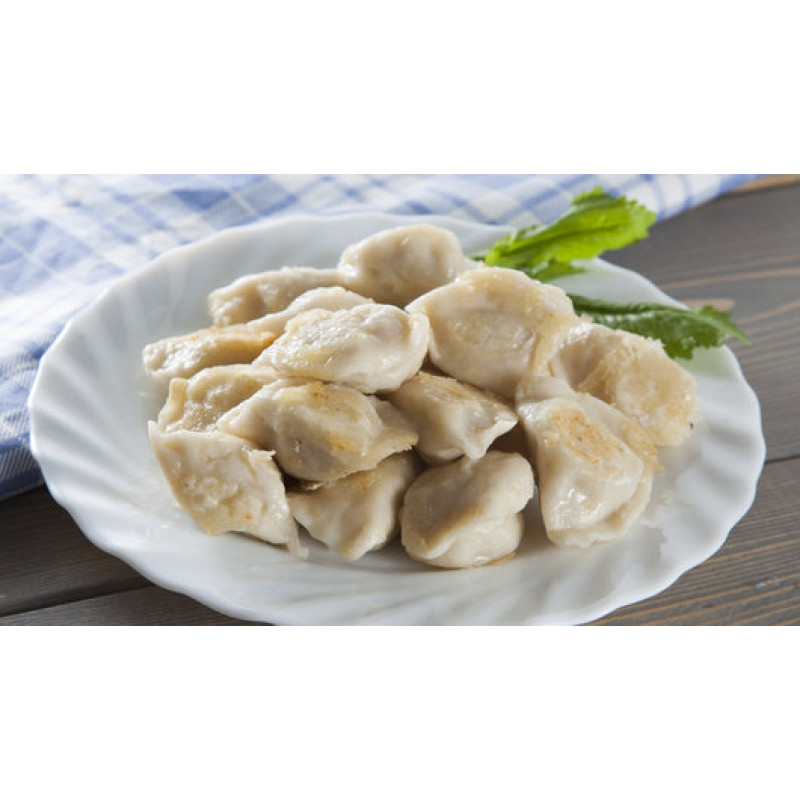 Пельмени с треской и горбушей