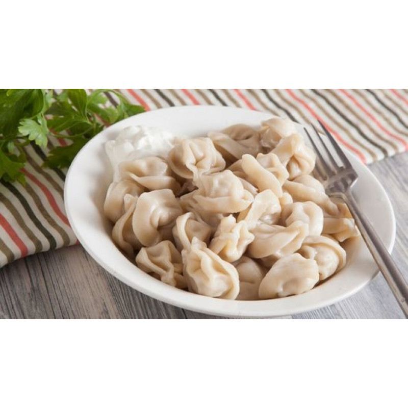 Пельмени с мясом кролика