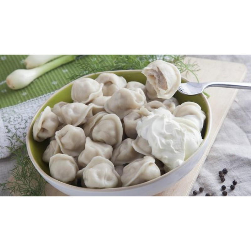 Пельмени с куриной грудкой